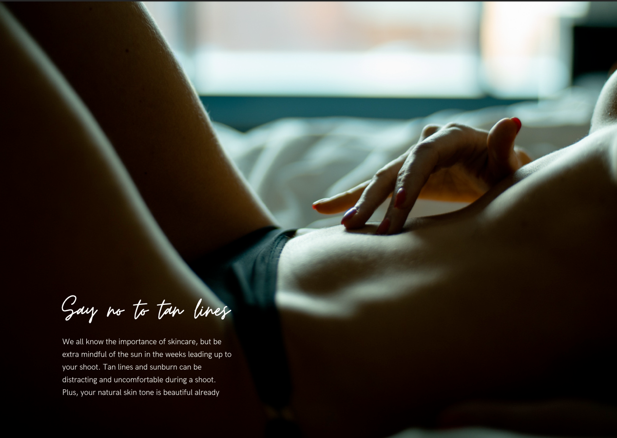 FREE!- Boudoir Preparation Guide