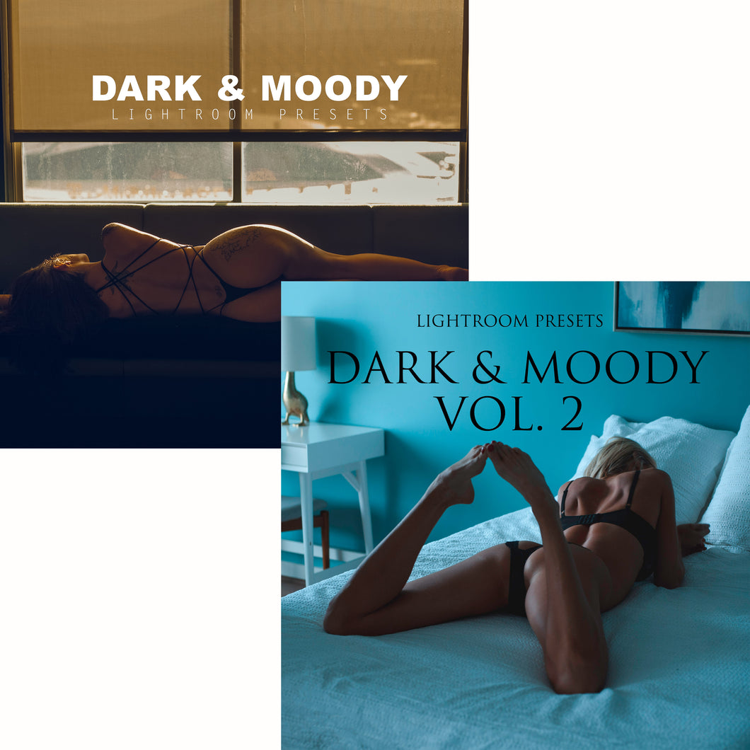 Dark & Moody LR Presets Vol.1 & Vol.2